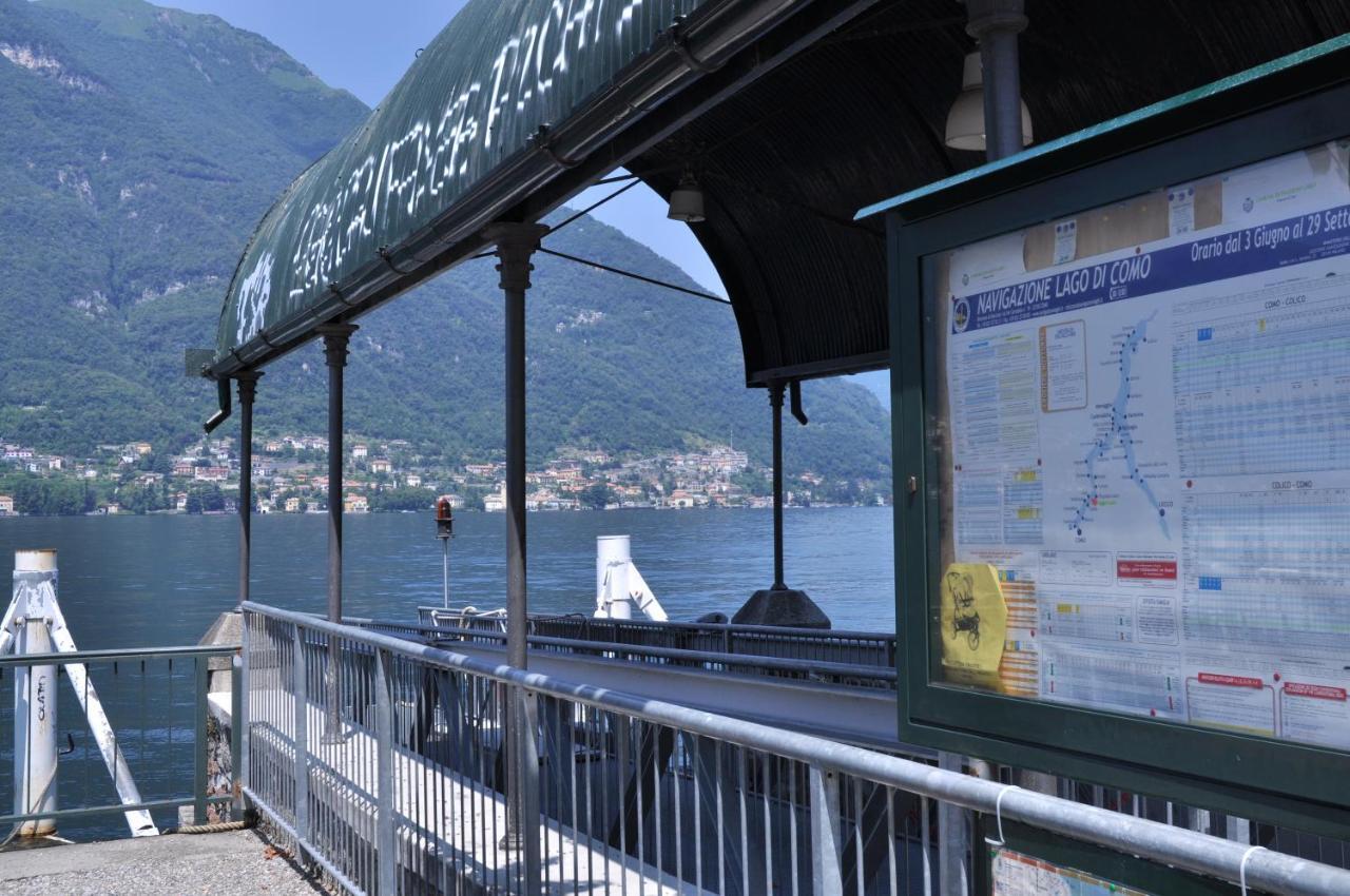 Hotel Ristorante Vapore Faggeto Lario Exterior foto